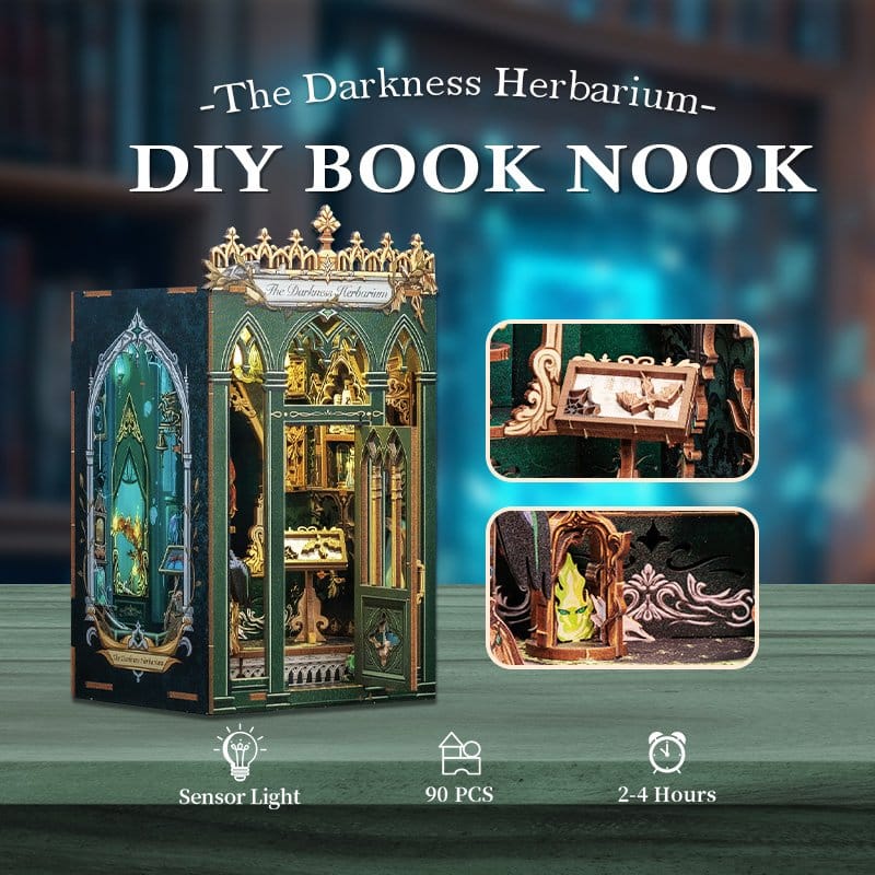 Book Nook The Darkness Herbarium CuteBee