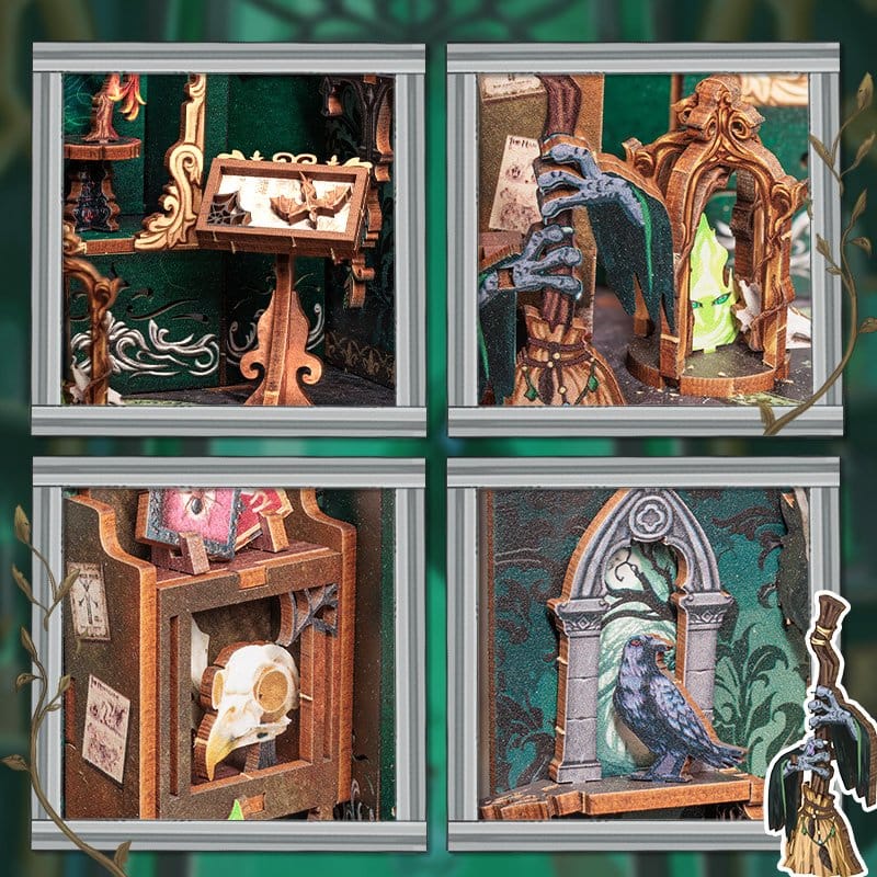 Book Nook The Darkness Herbarium CuteBee