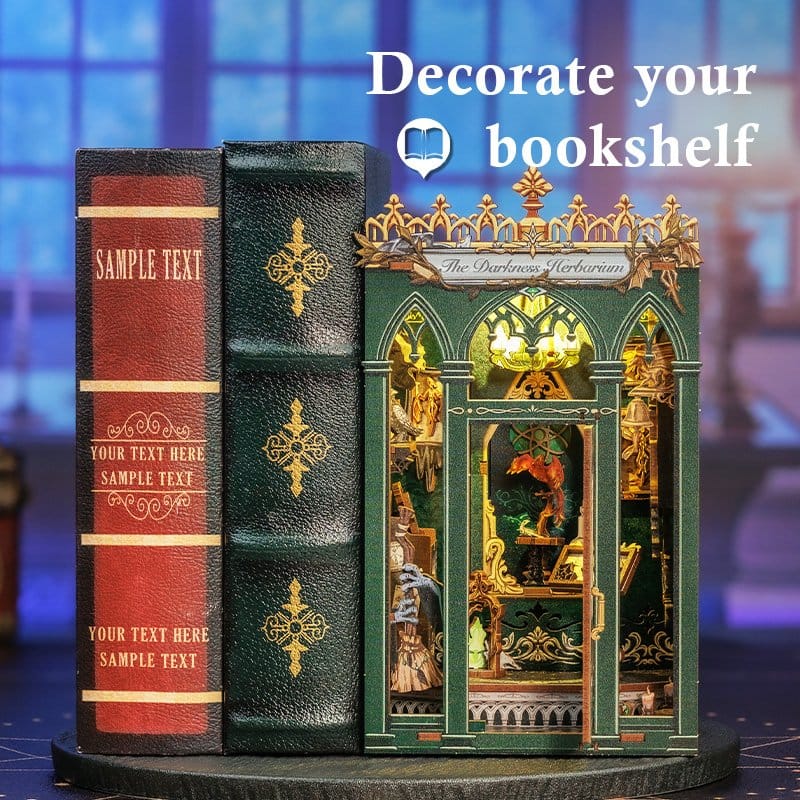 Book Nook The Darkness Herbarium CuteBee