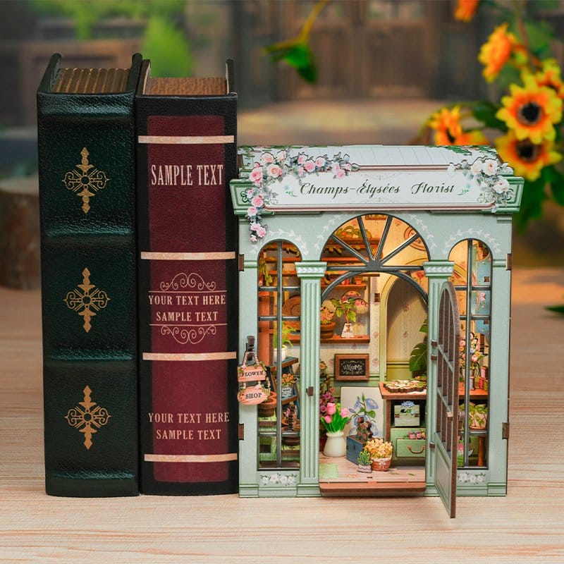Miniature House Model Kit Champs Élysées Florist CuteBee
