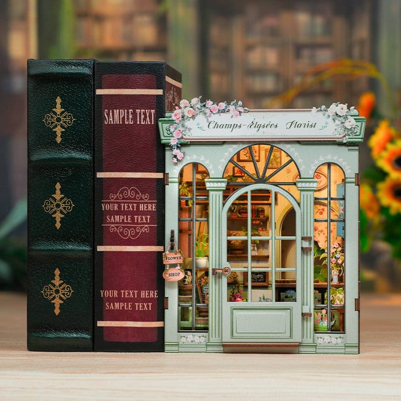 Miniature House Model Kit Champs Élysées Florist CuteBee