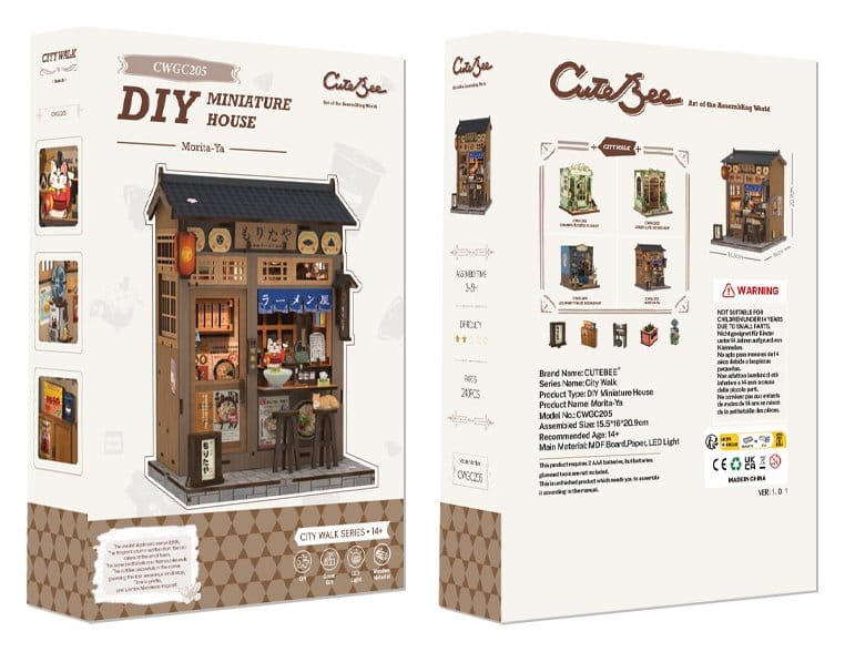Miniature House Model Kit Morita Ya CuteBee