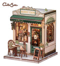 Miniature House Model Kit Sunny Cafe CuteBee