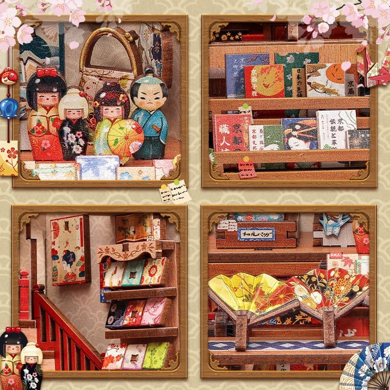 Miniature House Model Kit Tsukino Eogi dou CuteBee