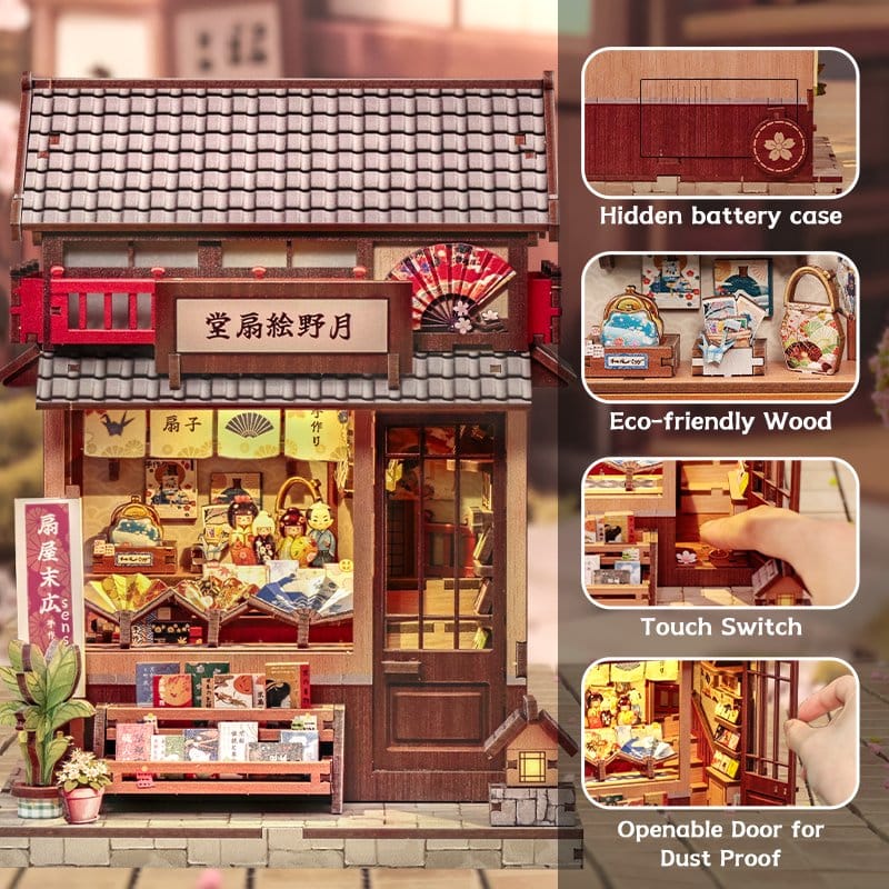 Miniature House Model Kit Tsukino Eogi dou CuteBee