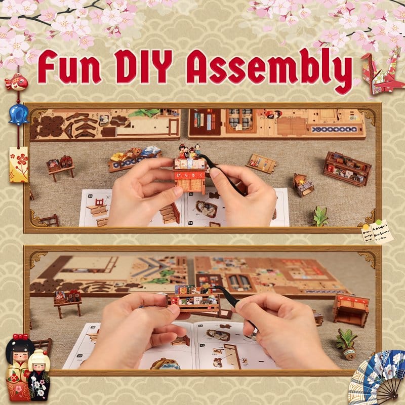 Miniature House Model Kit Tsukino Eogi dou CuteBee
