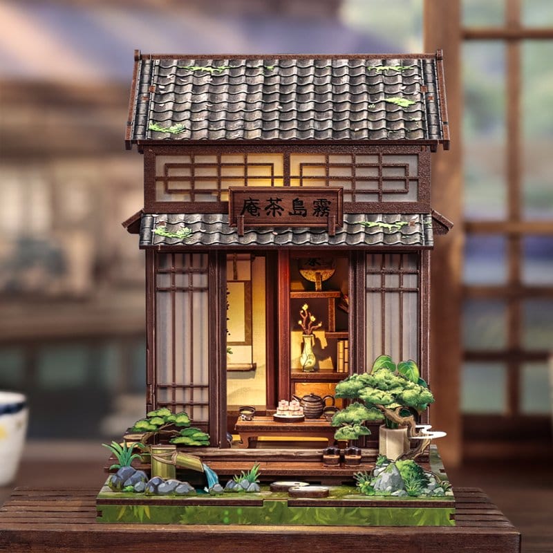 Miniature House Model Kit Kirishima Cha an CuteBee