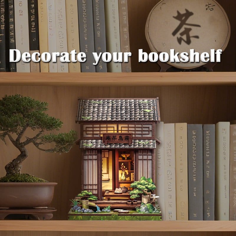 Miniature House Model Kit Kirishima Cha an CuteBee