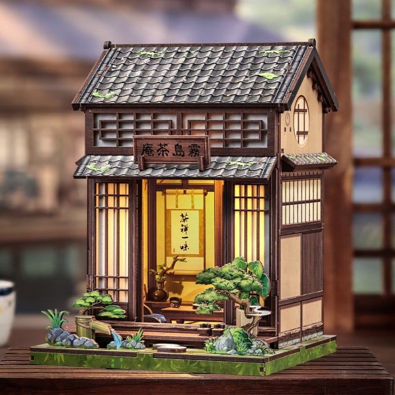 Miniature House Model Kit Kirishima Cha an CuteBee