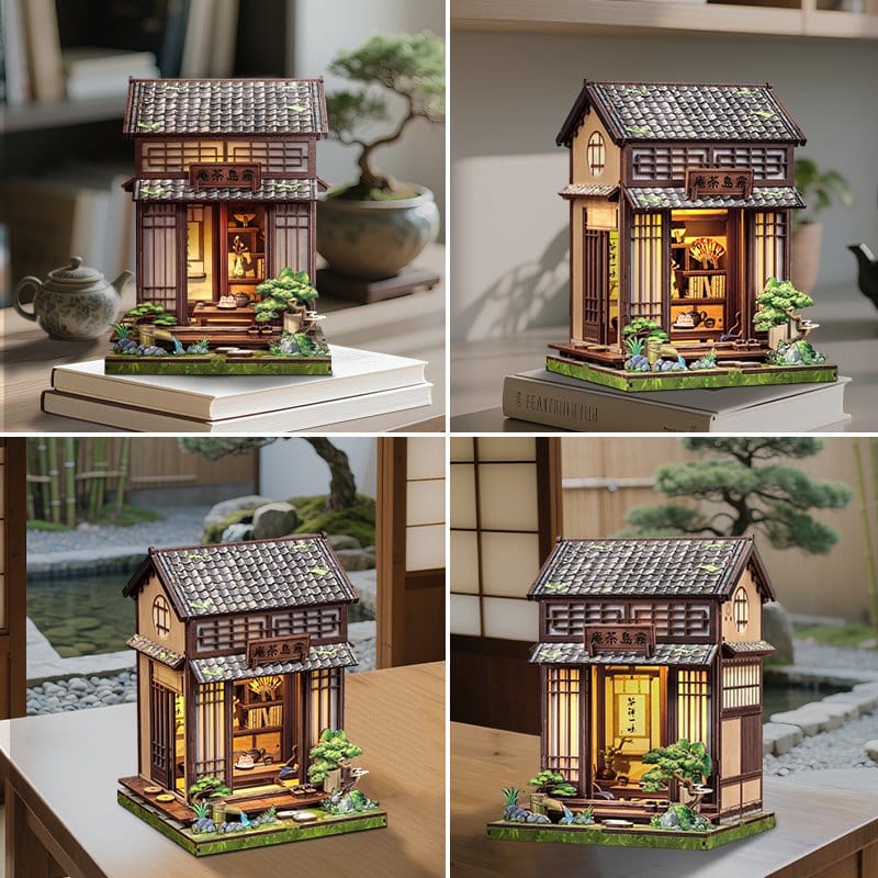 Miniature House Model Kit Kirishima Cha an CuteBee