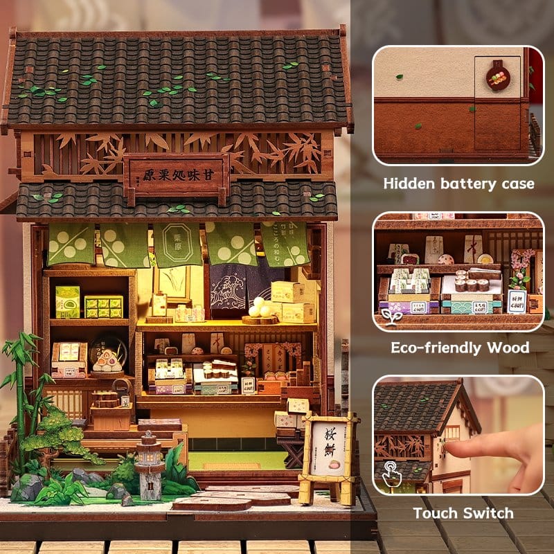 Miniature House Model Kit Kanmi dokoro Kurihara CuteBee