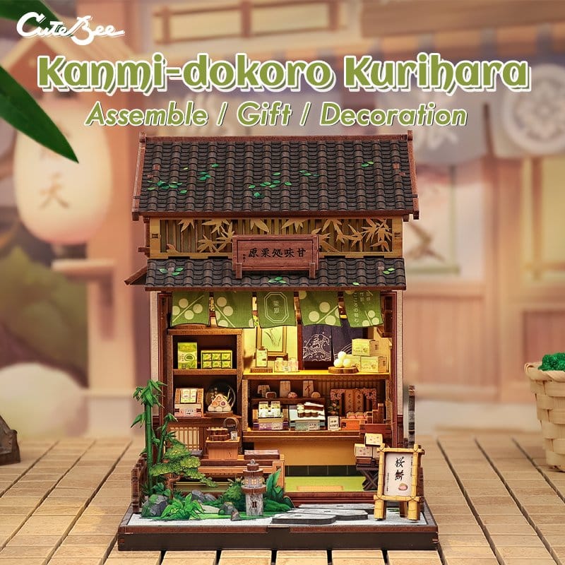 Miniature House Model Kit Kanmi dokoro Kurihara CuteBee