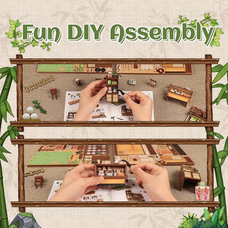 Miniature House Model Kit Kanmi dokoro Kurihara CuteBee