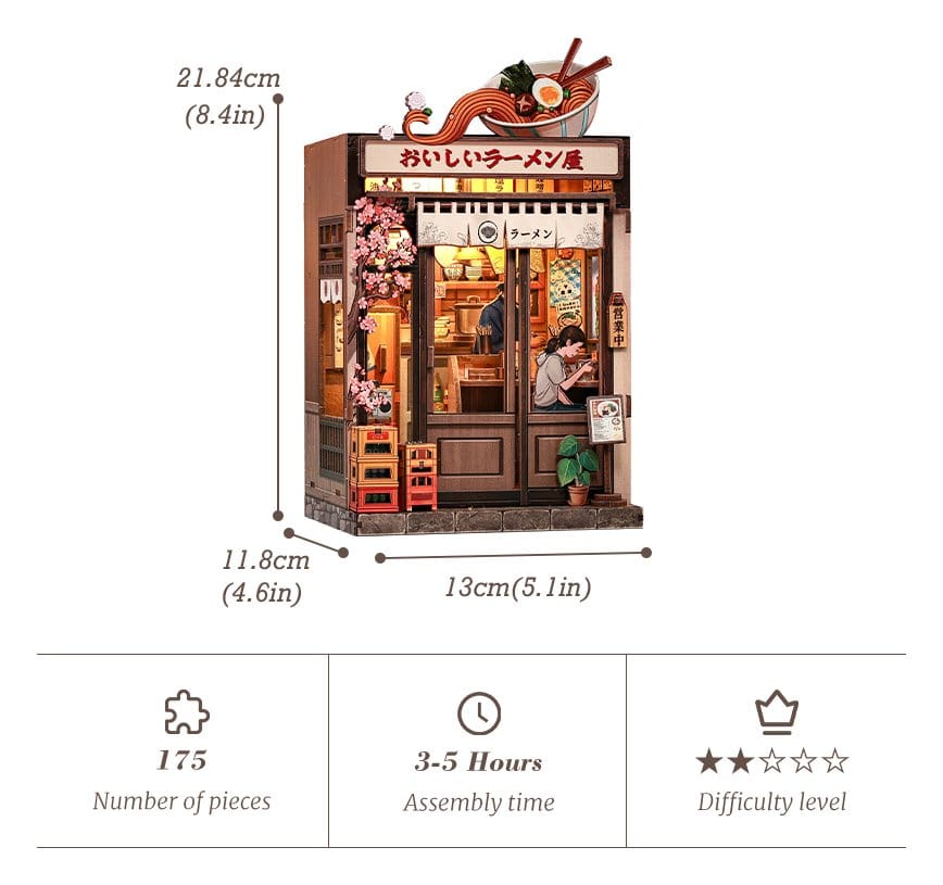 Miniature House Model Kit Oishii Kyoto CuteBee