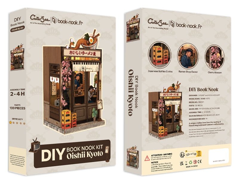 Miniature House Model Kit Oishii Kyoto CuteBee