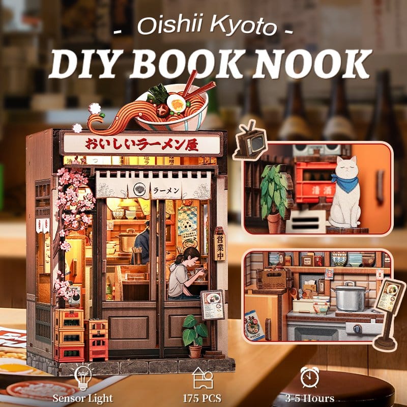 Miniature House Model Kit Oishii Kyoto CuteBee