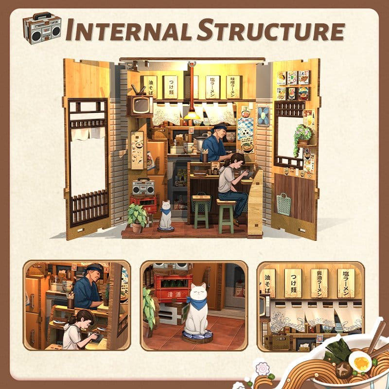 Miniature House Model Kit Oishii Kyoto CuteBee