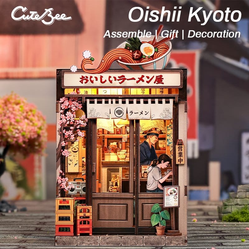 Miniature House Model Kit Oishii Kyoto CuteBee