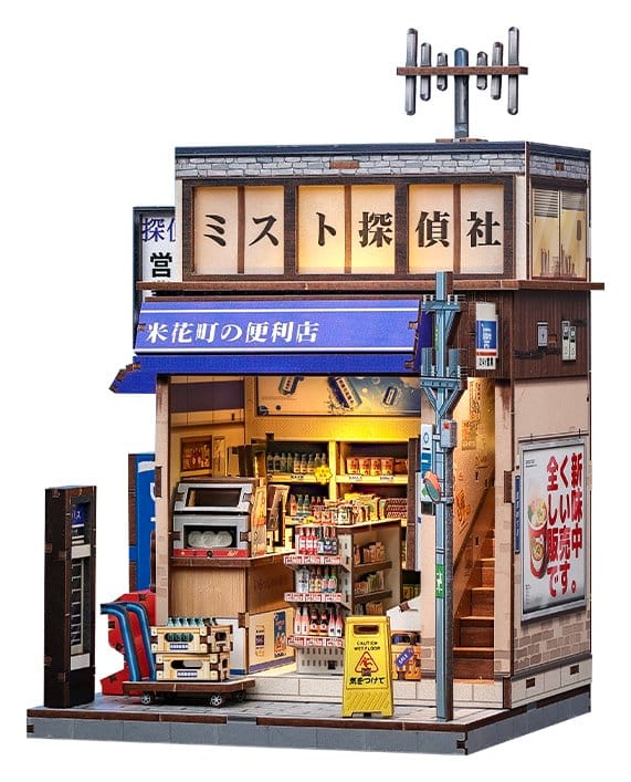 Miniature House Model Kit Beika cho Convenience Store CuteBee