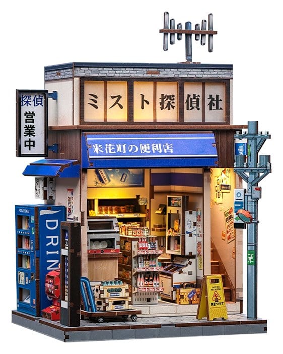Miniature House Model Kit Beika cho Convenience Store CuteBee