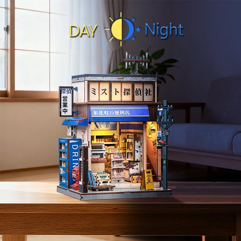 Miniature House Model Kit Beika cho Convenience Store CuteBee