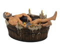 The Witcher 3 Wild Hunt Statue Geralt in the Bath Dark Horse