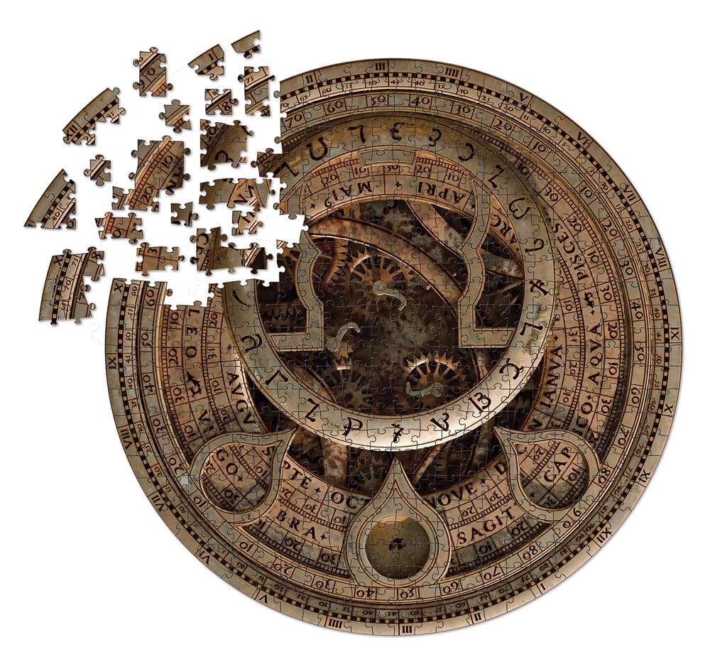 Uncharted Jigsaw Puzzle Cipher Disk Circular Deluxe 500 pieces Dark Horse