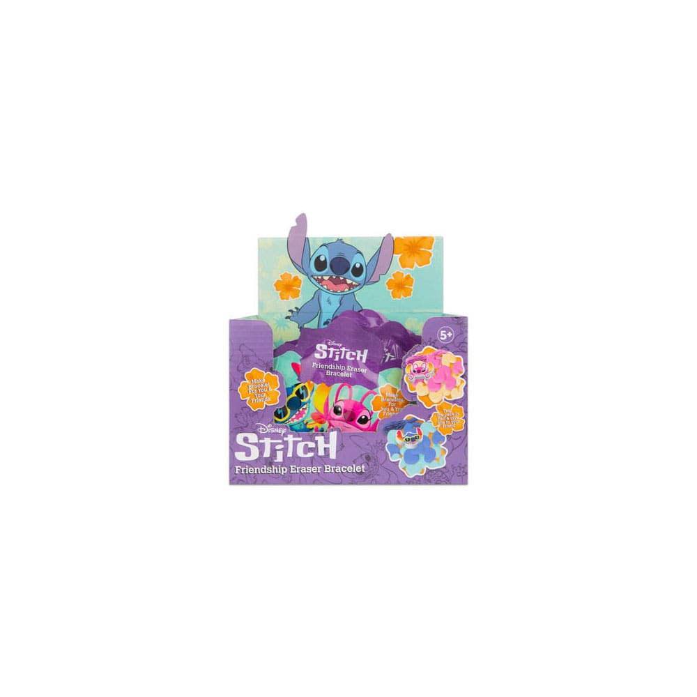 Lilo & Stitch Friendship Eraser Bracelets Display 12 CyP Brands