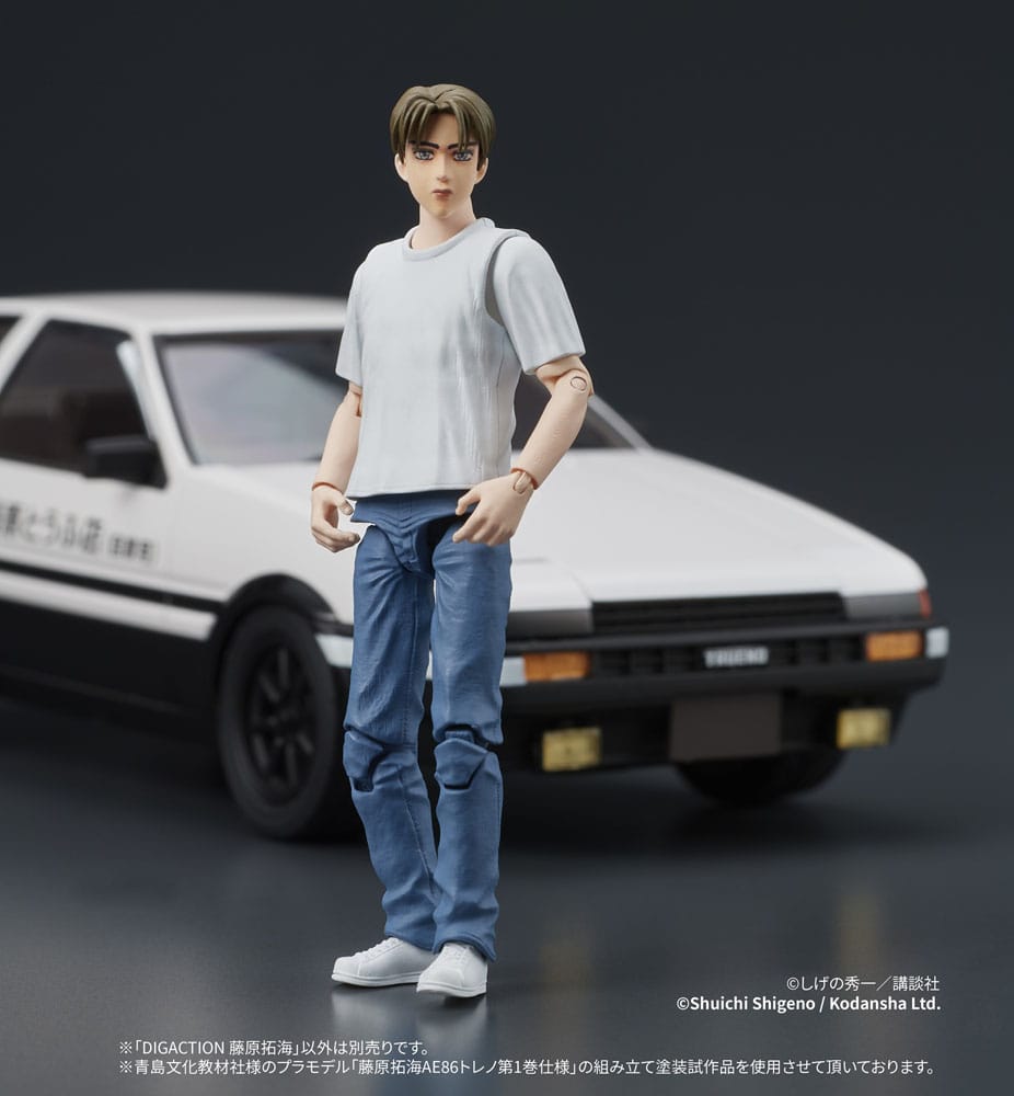 Initial D Digaction Action Figure Takumi Fujiwara DIG