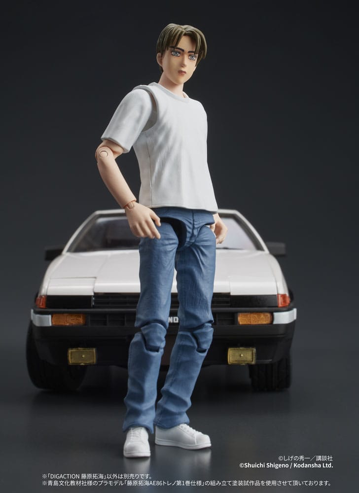 Initial D Digaction Action Figure Takumi Fujiwara DIG