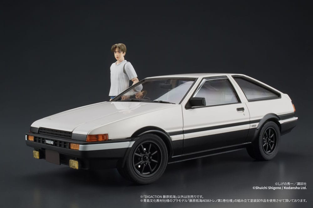Initial D Digaction Action Figure Takumi Fujiwara DIG