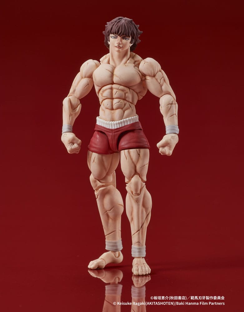 Baki Hanma Digaction Action Figure Baki Hanma Digism