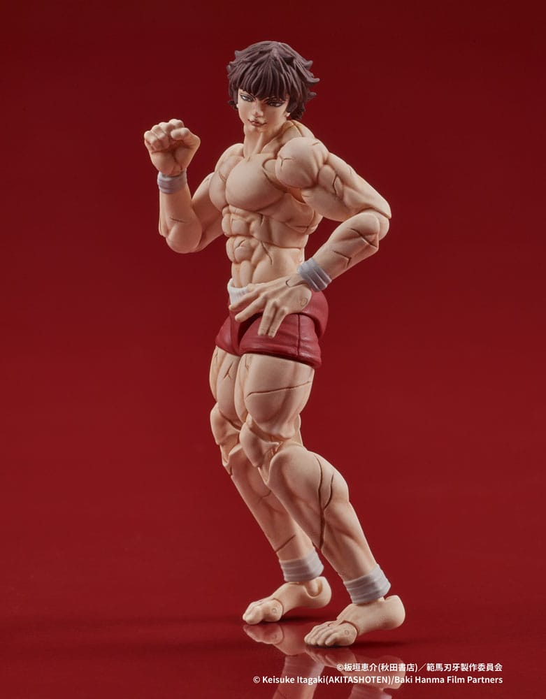 Baki Hanma Digaction Action Figure Baki Hanma Digism