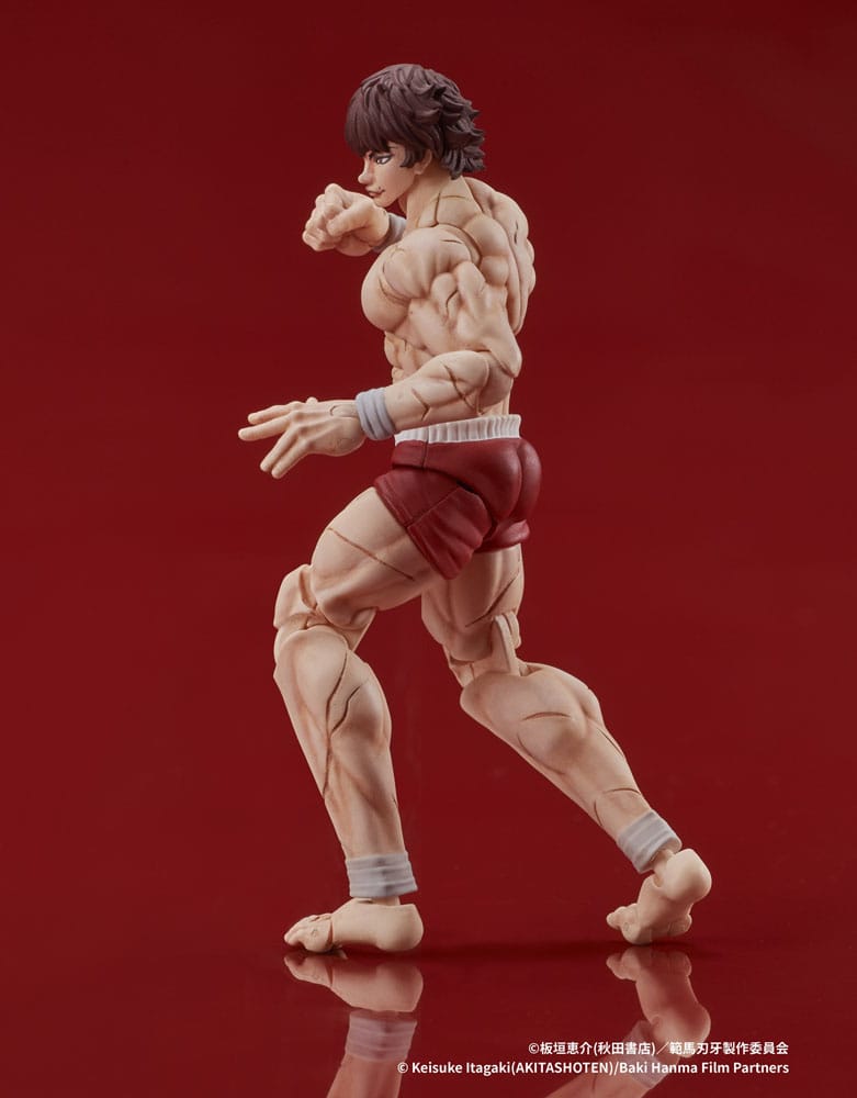 Baki Hanma Digaction Action Figure Baki Hanma Digism