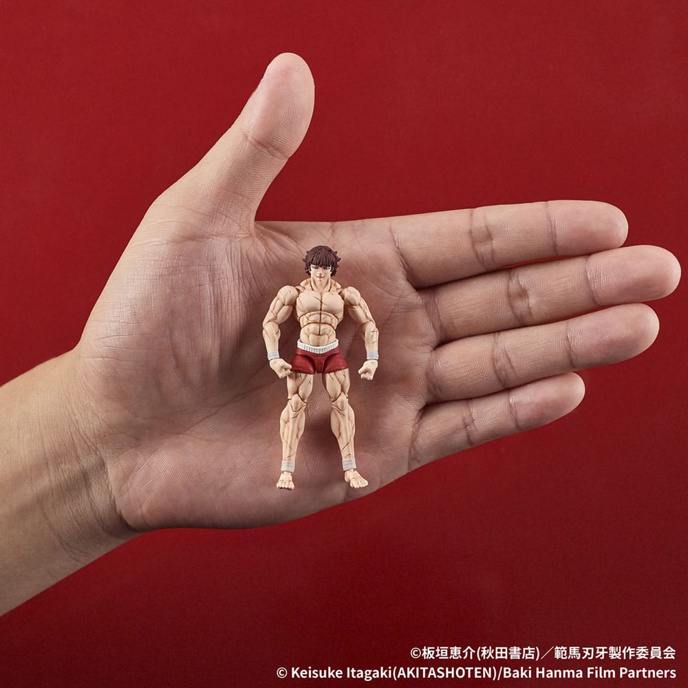 Baki Hanma Digaction Action Figure Baki Hanma Digism