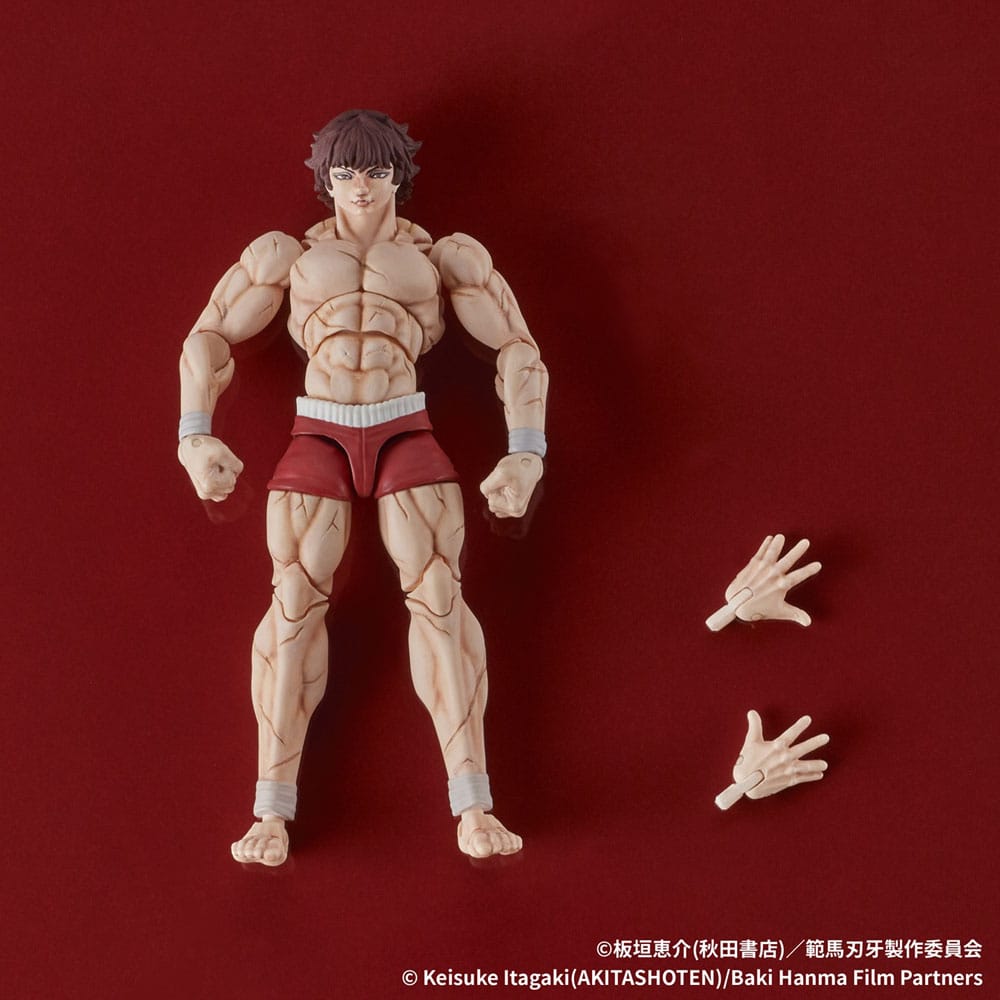 Baki Hanma Digaction Action Figure Baki Hanma Digism