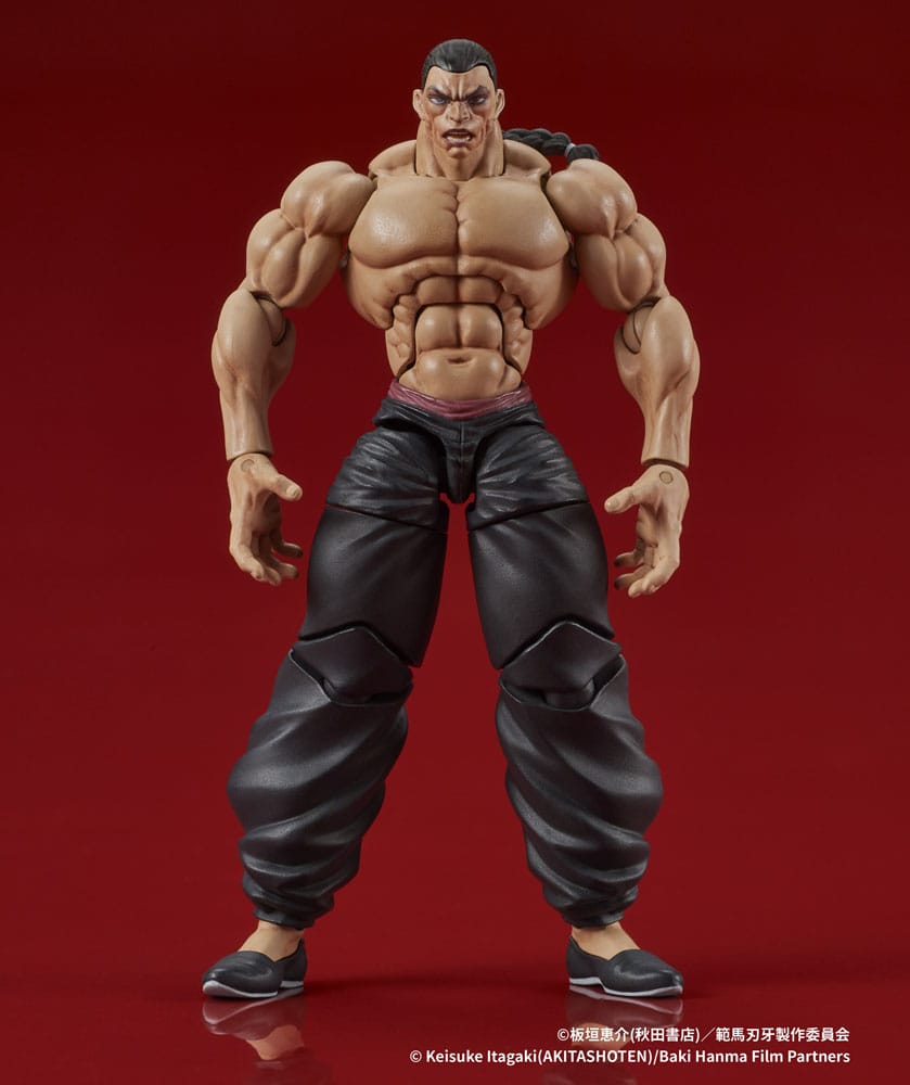 Baki Hanma Digaction Action Figure Retsu Kaioh Digism