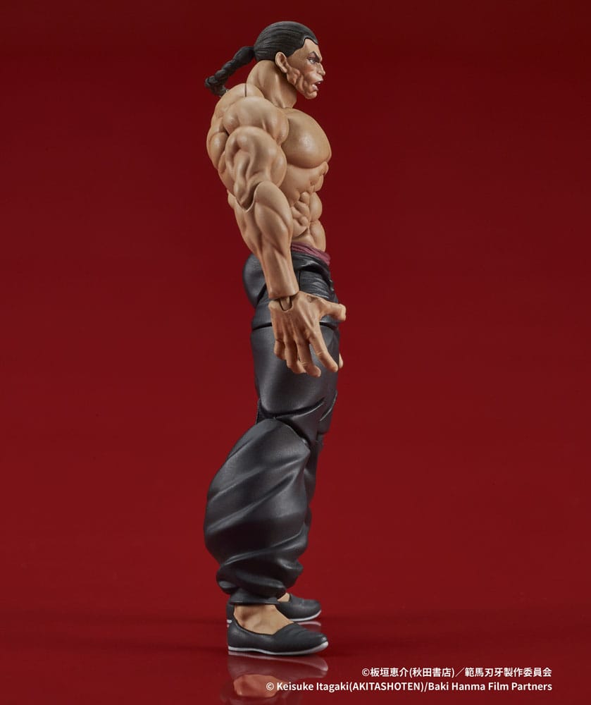 Baki Hanma Digaction Action Figure Retsu Kaioh Digism