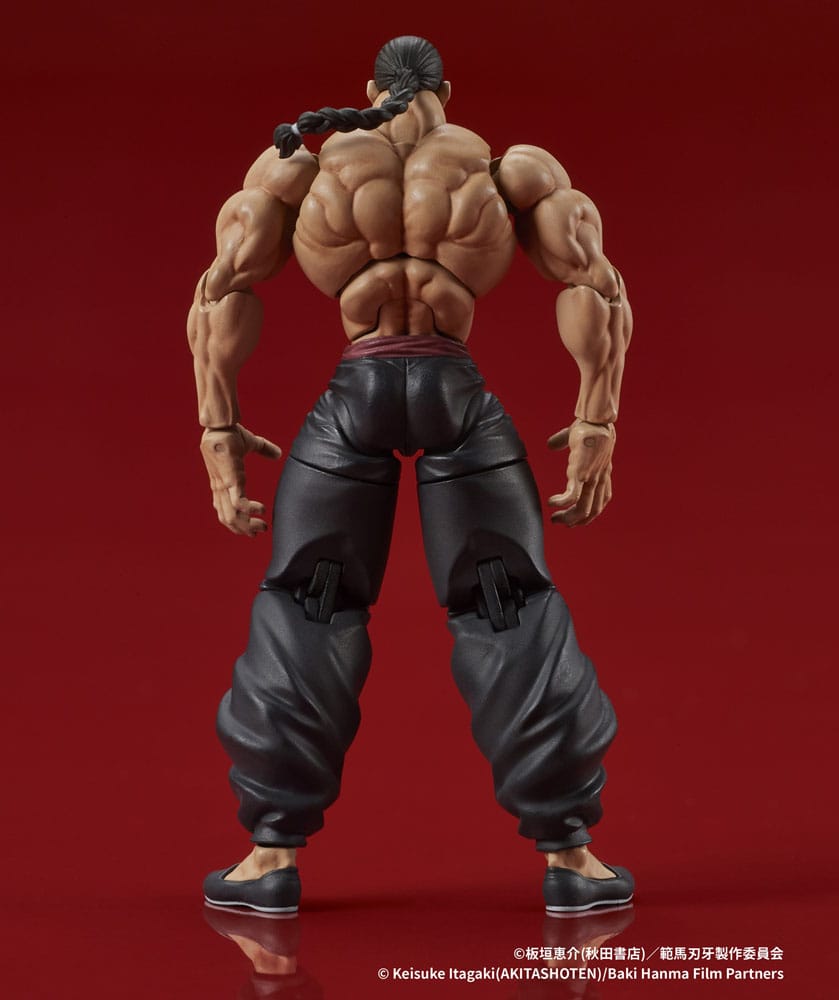 Baki Hanma Digaction Action Figure Retsu Kaioh Digism