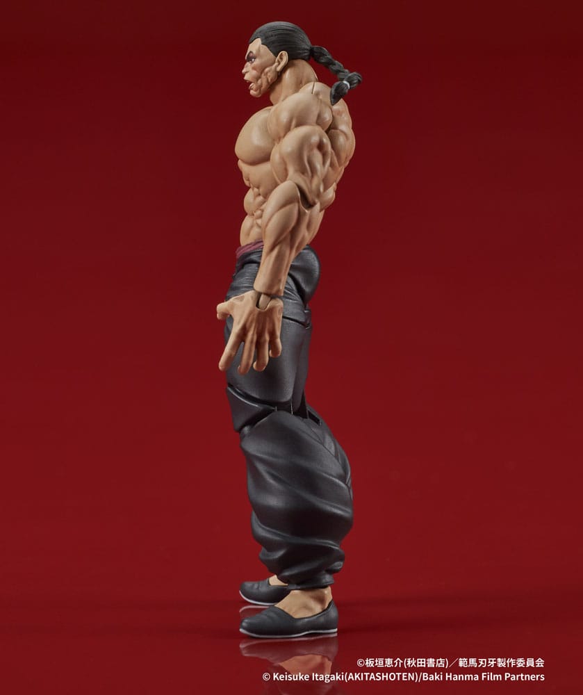 Baki Hanma Digaction Action Figure Retsu Kaioh Digism