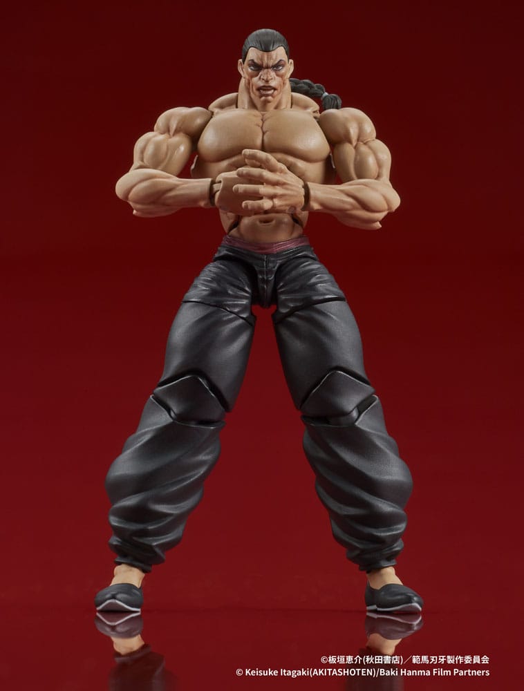 Baki Hanma Digaction Action Figure Retsu Kaioh Digism