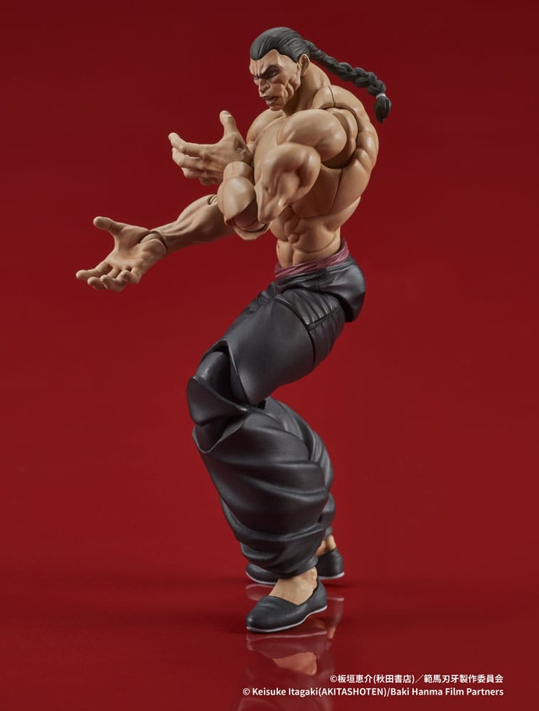 Baki Hanma Digaction Action Figure Retsu Kaioh Digism
