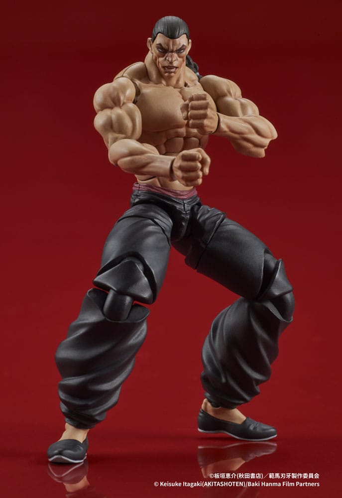 Baki Hanma Digaction Action Figure Retsu Kaioh Digism