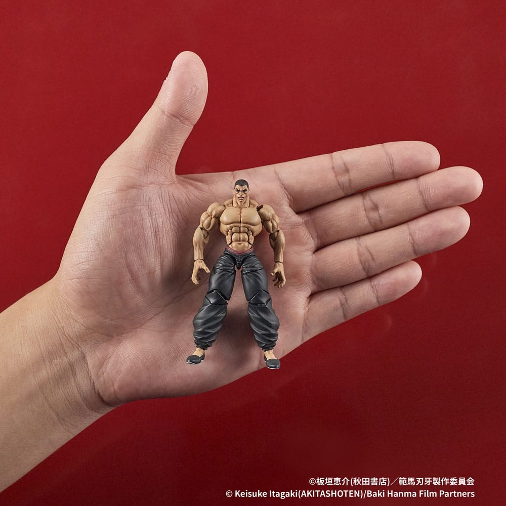Baki Hanma Digaction Action Figure Retsu Kaioh Digism