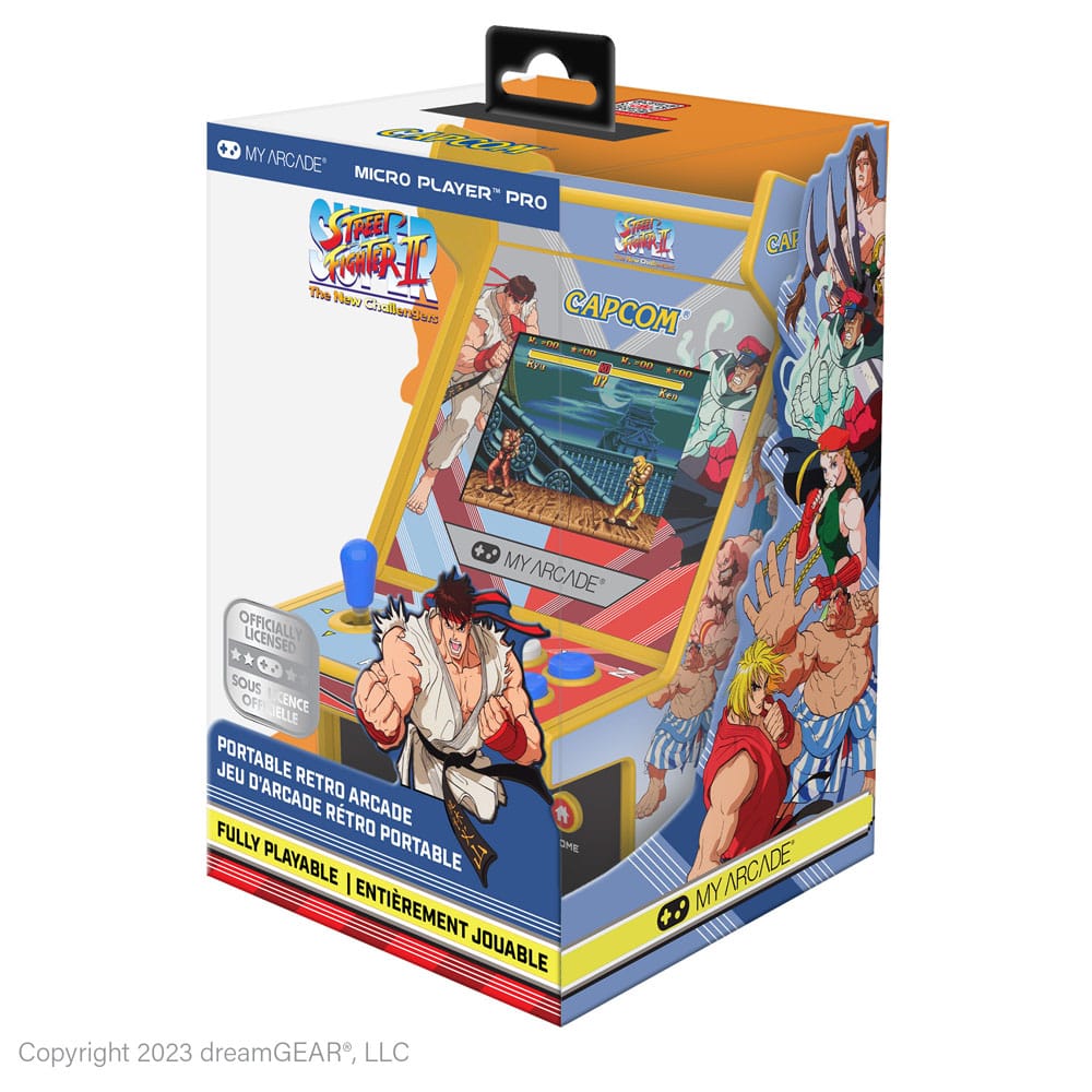 Super Street Fighter II Portable Retro Arcade Micro Player Pro My Arcade