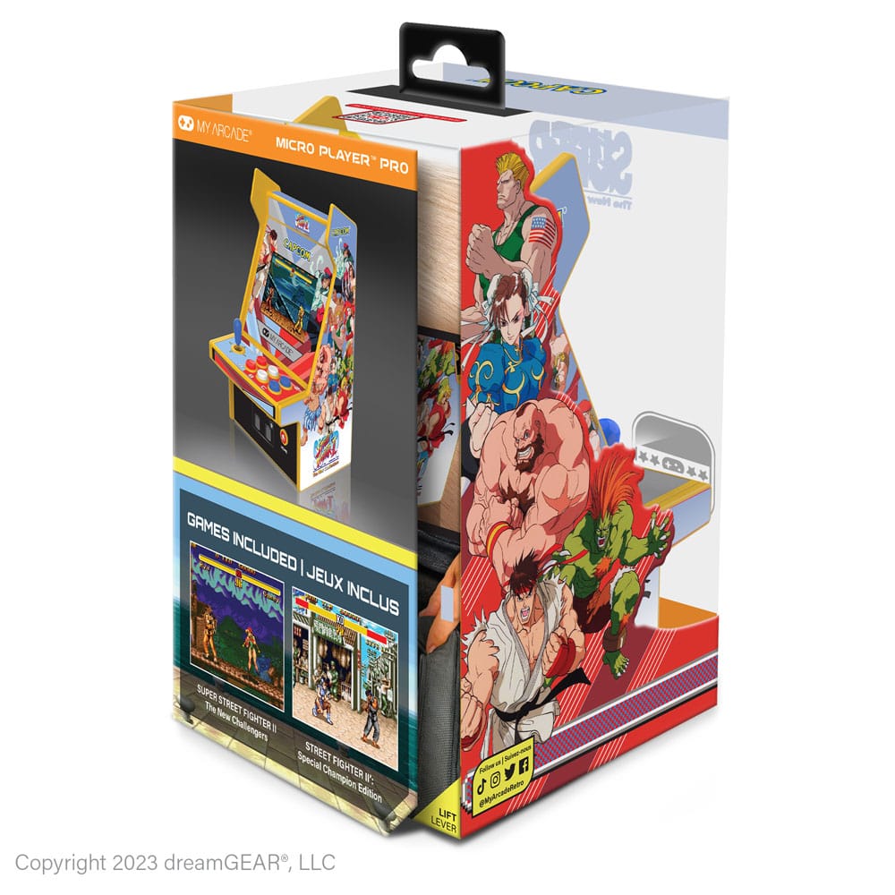 Super Street Fighter II Portable Retro Arcade Micro Player Pro My Arcade