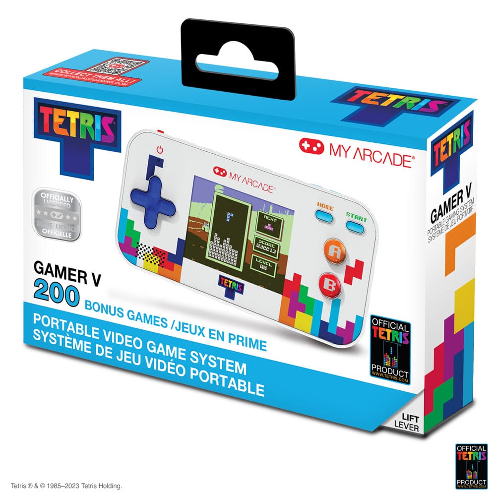 Tetris Portable Video Gaming System Gamer V My Arcade