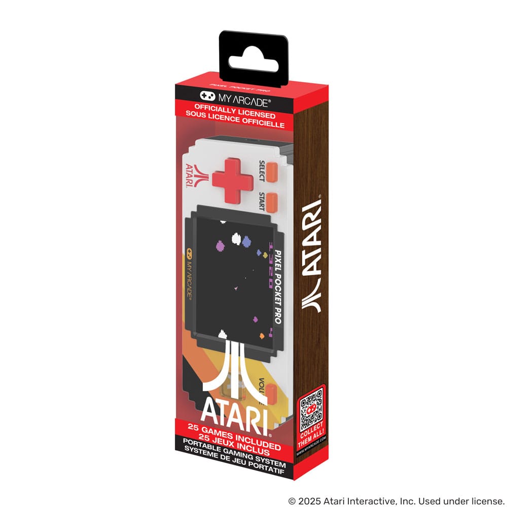 My Arcade Atari Portable Gaming System Pixel Pocket Pro My Arcade