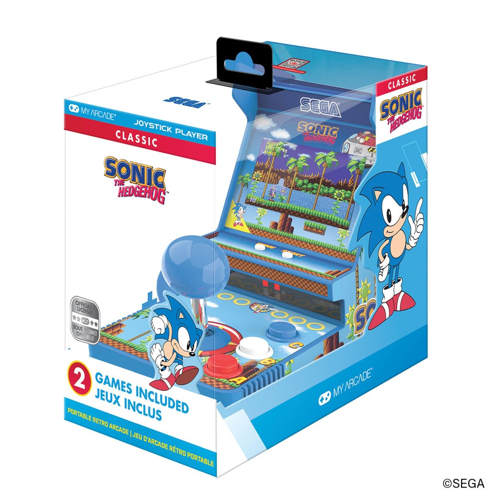 Sonic The Hedgehog Portable Retro Arcade Joystick Player My Arcade