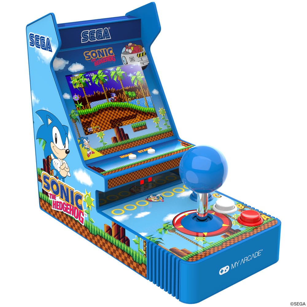 Sonic The Hedgehog Portable Retro Arcade Joystick Player My Arcade